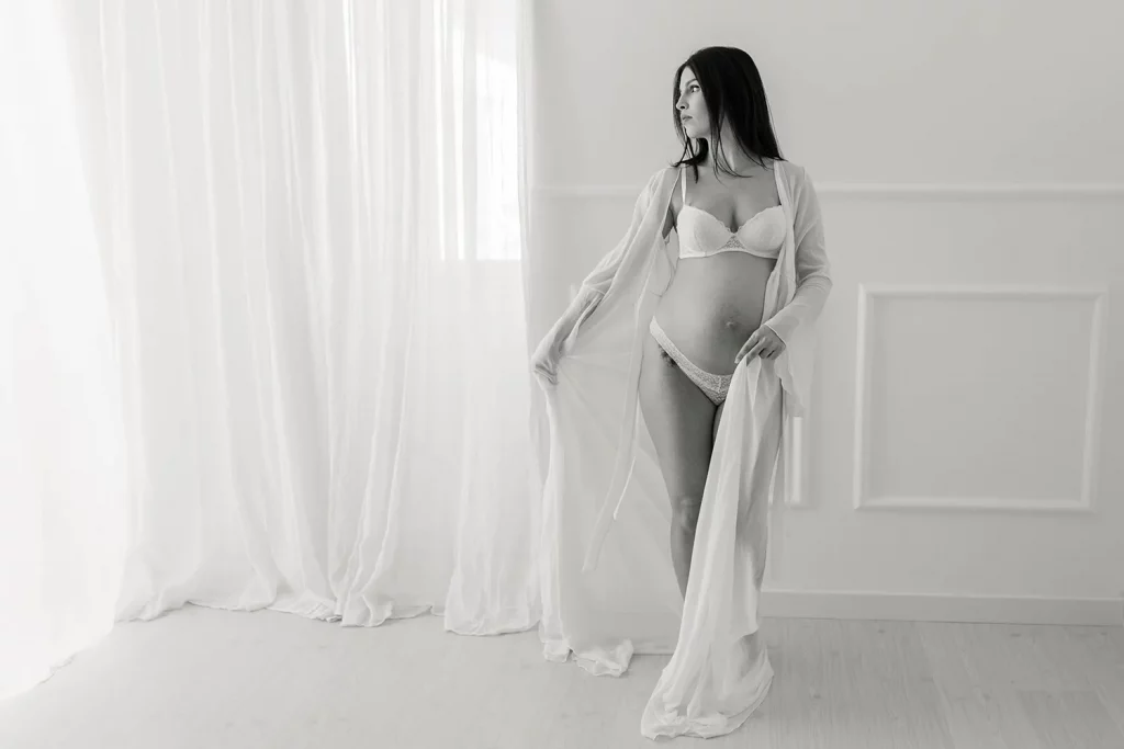 Foto gravidanza boudoir Calabria