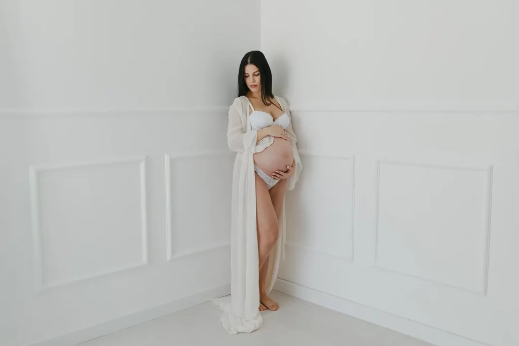Foto gravidanza boudoir Calabria