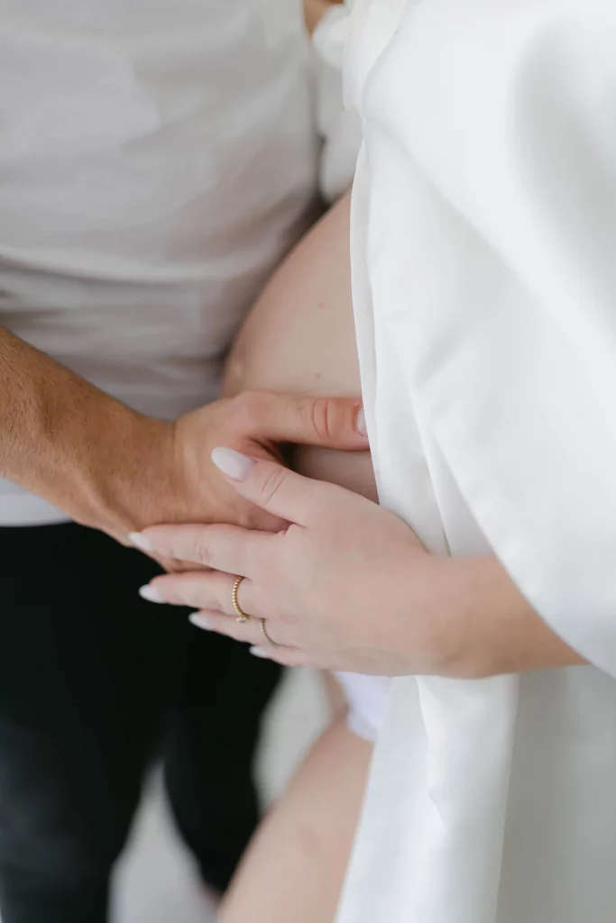 Servizio fotografico maternity elegante Calabria